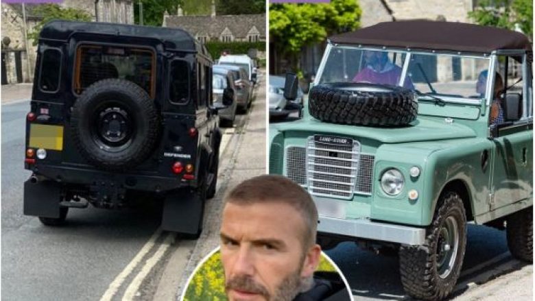 Fqinjët të zemëruar me David Beckhamin, parkoi veturën keq dy herë brenda dy javëve