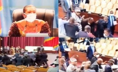 Pro dhe kundër një peticioni, përleshje në parlamentin e Kongos