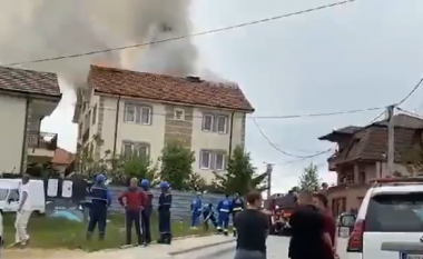 Përfshihet nga zjarri një shtëpi në lagjen ‘Arbëria’ të Prishtinës