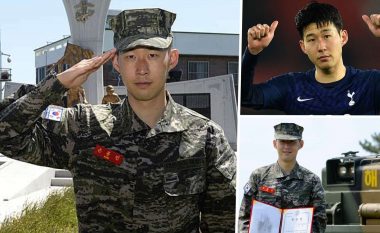 Son Heung-min përfundon me sukses shërbimin ushtarak në Korenë e Jugut, dekorohet me çmim