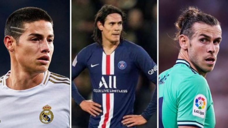 Eksperti i transferimeve, Balague: Newcastle mund të nënshkruajë me James dhe Cavani, por jo me Bale