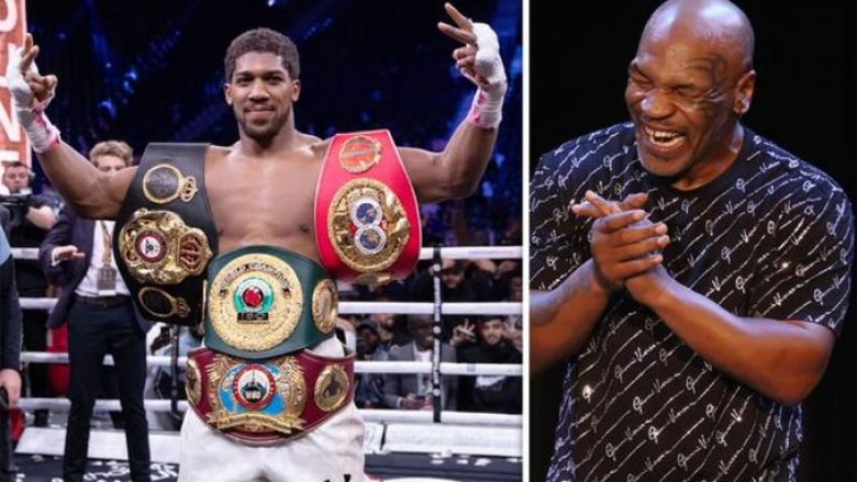 Anthony Joshua përjashton përleshjen kundër Mike Tyson, ka frikë se tifozët do ta vërshëllejnë nëse e rrah amerikanin