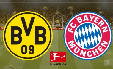 Formacionet zyrtare, Borussia Dortmund – Bayern Munich: Derbi që mund të vendos titullin