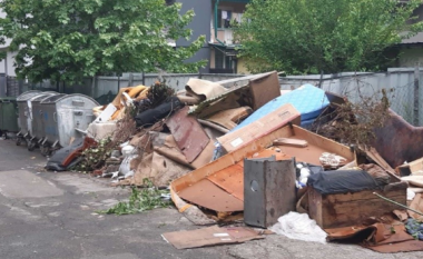 NP Higjiena Komunale – Shkup javën e kaluar largoi 500 metra kub mbeturina nga sipërfaqet publike