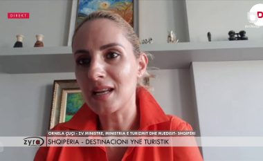 Zv.ministrja e Turizmit në Shqipëri: Sezoni këtë vit më i shkurtër, të shijohet Shqipëria nga gjithë shqiptarët