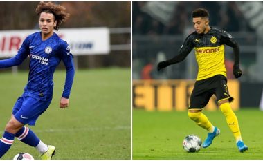 Dortmundi ‘peshkon’ përsëri në Angli, 16-vjeçarit të Chelseat i premtohet trajtimi i njëjtë si Jadon Sanchos