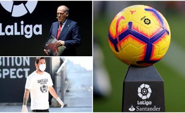 Më në fund vjen konfirmimi zyrtar nga Javier Tebas, La Liga rikthehet në qershor – rifillon me një derbi