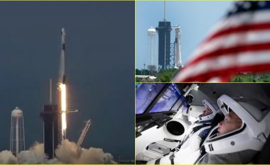 Raketa niset drejt hapësirës – SpaceX dhe NASA bëjnë fillimin historik