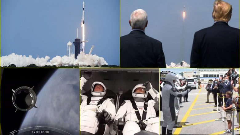 “Le ta ndezim këtë qiri!”: Krejt çfarë ndodhi para dhe gjatë nisjes së raketës drejt hapësirës – fillimit historik të SpaceX dhe NASA