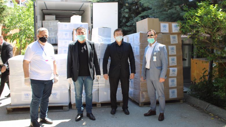 Gjilani pranon pako ushqimore e higjienike nga misioni i OKB-së