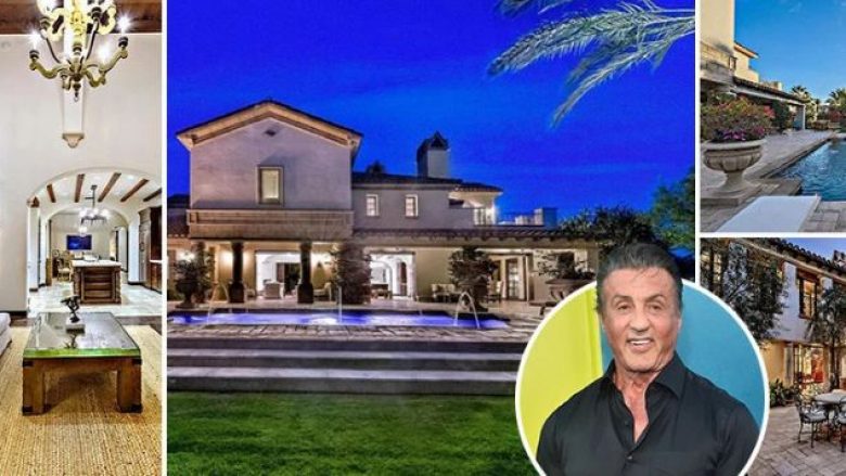 Brenda rezidencës luksoze të aktorit Sylvester Stallone në Kaliforni