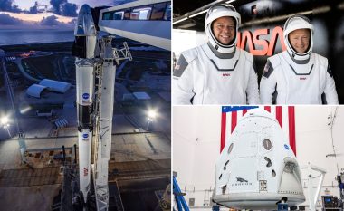 SpaceX dërgon dy astronautë të NASA-s në orbitë – nisja historike ndodh sot dhe mund ta shikoni edhe ju