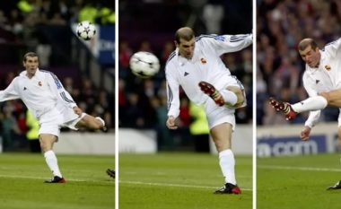 18 vjet më parë u shënua goli më i miri në histori të Ligës së Kampionëve, Zinedine Zidane shënoi supergol në finale ndaj Leverkusenit