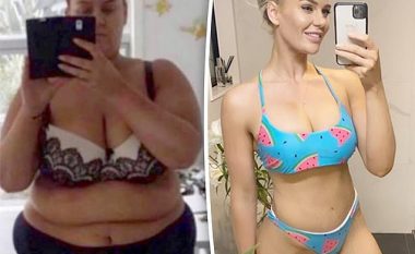 Transformimi mbresëlënës i 29-vjeçares nga Zelanda e Re, pas dietave strikte dhe ushtrimeve humbi 92 kilogramë