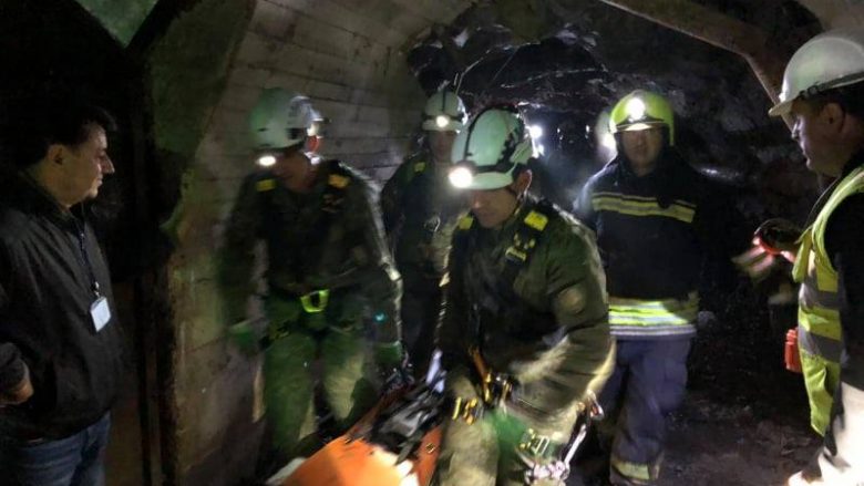 Operacioni i FSK-së për nxjerrjen e trupave të pajetë në minierën e Artanës