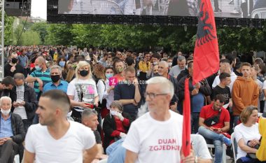 Manifestimi i Lëvizjes Vetëvendosje në Prishtinë