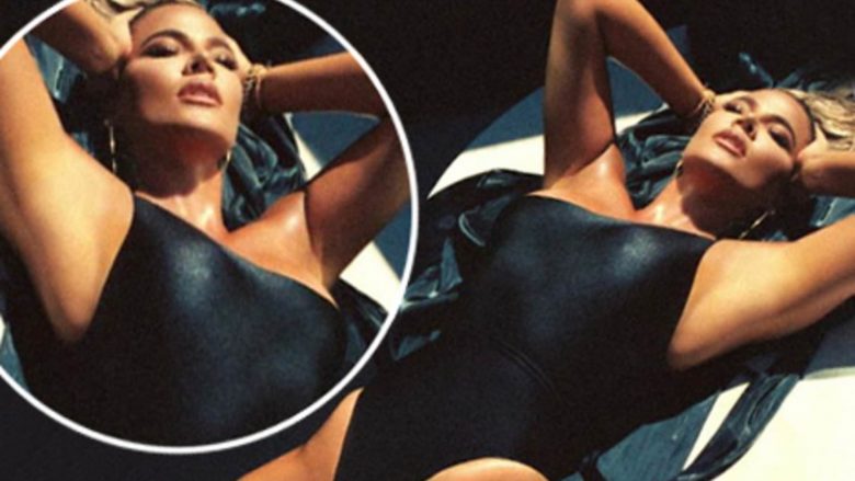 Khloe Kardashian befason në imazhet e reja duke vënë në pah linjat trupore