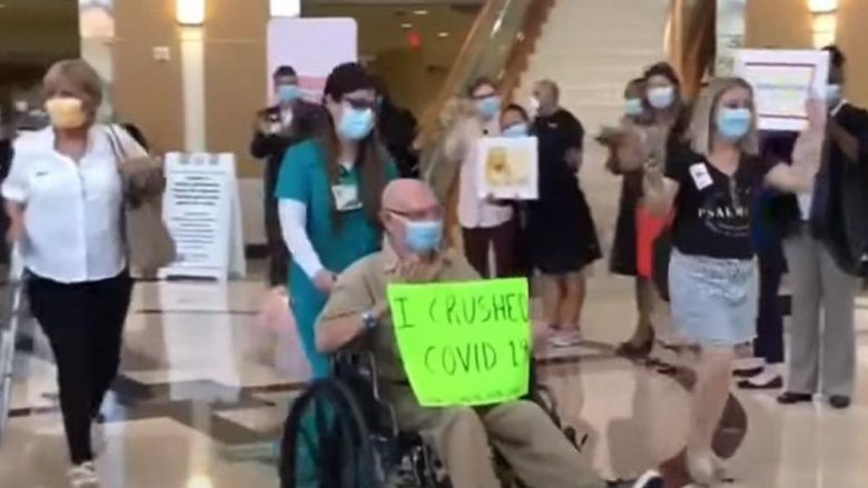 Qëndroi 75 ditë në spital, 83-vjeçari fiton betejën ndaj coronavirusit – përcillet me duartrokitje