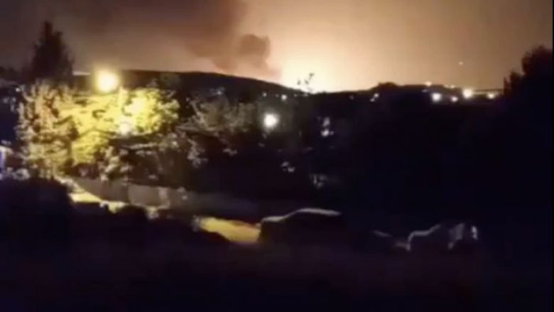 Një shpërthim pranë bazës ushtarake në Teheran të Iranit – publikohen detajet dhe pamjet