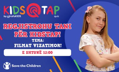 KidsTap: Këtë të shtunë, pyetje për filma vizatimorë në kuizin për fëmijë