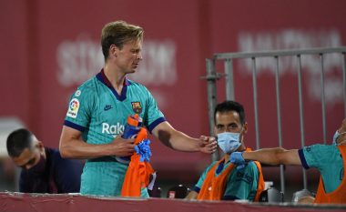 Barcelona konfirmon lëndimin e De Jongut, holandezi pritet të mungojë në katër ndeshje të rëndësishme