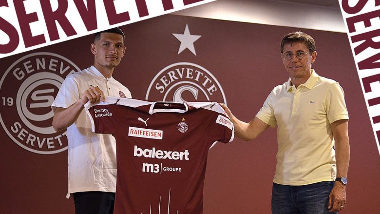 Vazhdon shkëlqimi i shqiptarëve në Zvicër, Alban Ajdini nënshkruan kontratën e parë profesionale me Servetten