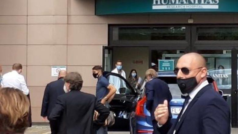 Hakimi mbërrin në Milano, në pritje të vizitave mjekësore