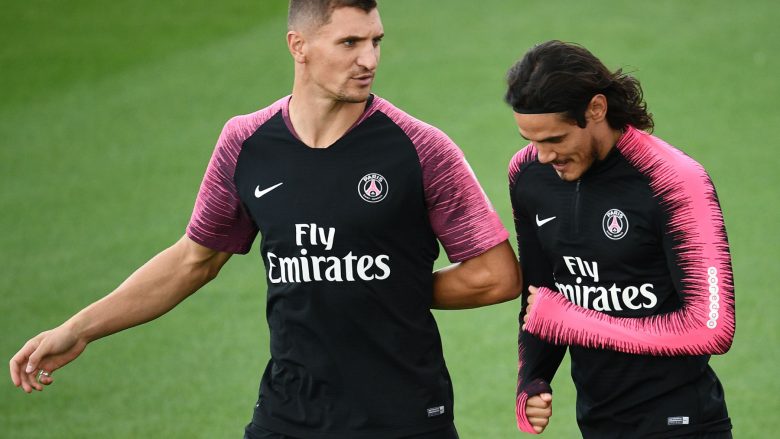 Cavani dhe Meunier largohen nga PSG në korrik