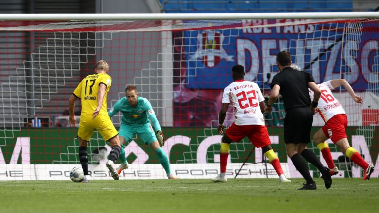 Dortmundi blindon pozitën e dytë pas fitores ndaj RB Leipzigut