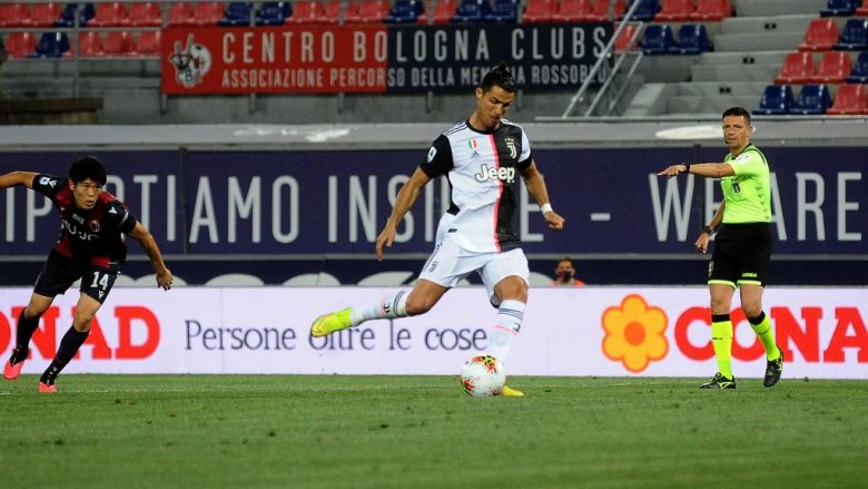 Paraqitje mesatare e Ronaldos: Bologna 0-2 Juventus, notat e lojtarëve