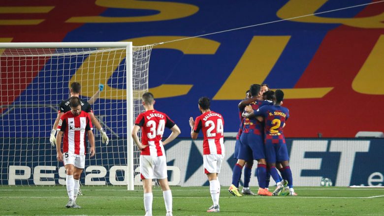 Barcelona merr kreun e tabelës me fitoren ndaj Bilbaos – tani shpreson në dështimin e Real Madridit ndaj Mallorcas