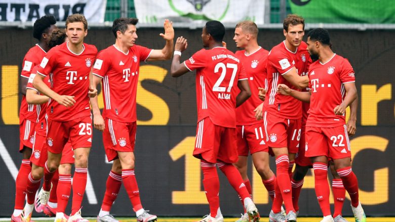 Shkëlqen Muller: Wolfsburg 0-4 Bayern Munich, notat e lojtarëve