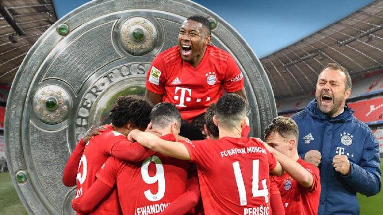 Bayern Munich shpallet kampion i Bundesligës për të tetën herë me radhë – pas fitores ndaj Werder Bremenit