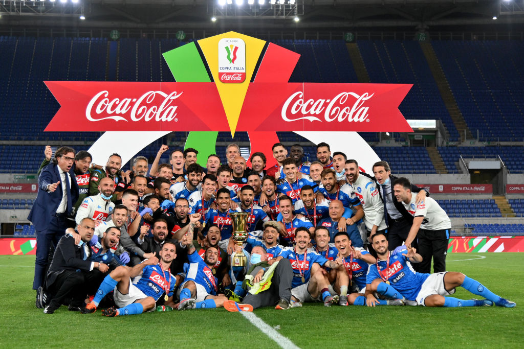 Napoli fitoi trofeun e gjashtë në Coppa Italia, këta janë fituesin në