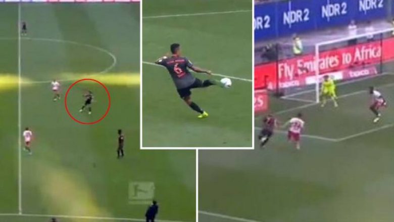 Thiago Alcantara është ‘përgjegjës’ për njërin nga pasimet me të mira në futboll – video është bërë virale në internet