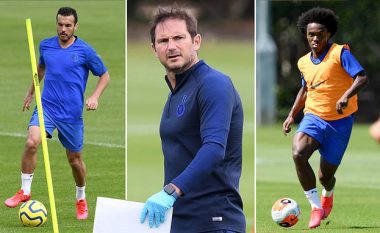 Chelsea në “udhëkryq” për të ardhmen e Pedros dhe Willianit në prag të rikthimit të Ligës Premier