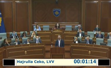 Çeku: Qeveria ilegale po tenton të inskenoj normalitet në kohën kur Kosovës po i cenohet liria e barazia