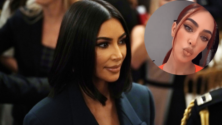 Kim Kardashian është zyrtarisht një flokëkuqe