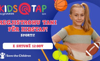 Sporti në KidsTap: Këtë të shtunë, kuizi për fëmijë ka temë sportin!