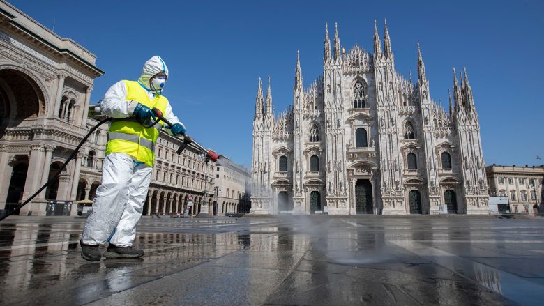 Italia regjistron numrin më të vogël të të prekurve me coronavirus që nga shkurti