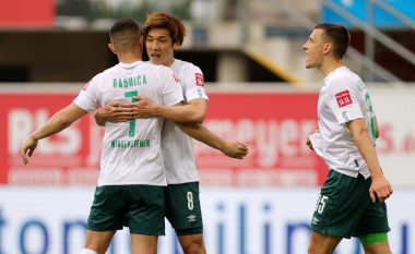 Milot Rashica humbet penalltinë, por Werder Bremen merr një fitore të madhe në udhëtim te Paderborni