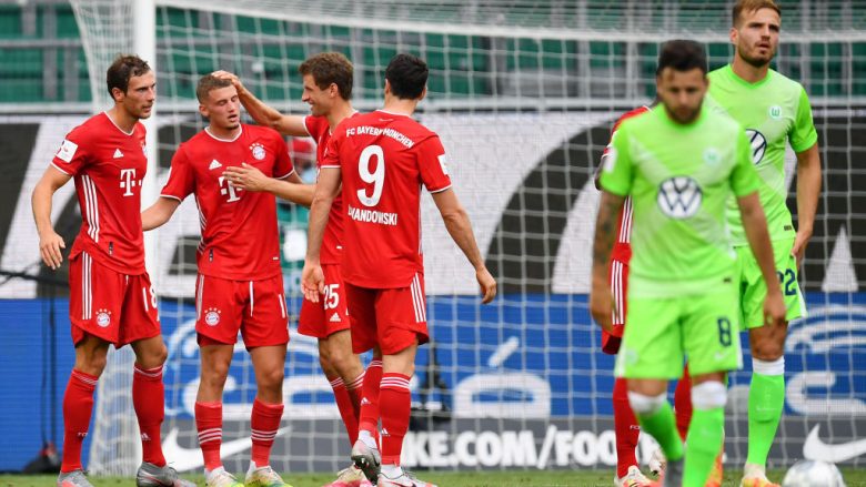 Bayern Munich mbyll sezonin në Bundesliga me fitore bindëse ndaj Wolfsburgut