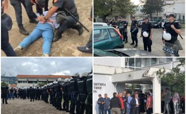 Arrestohet kryetari i komunës së Budvës dhe zyrtarë tjerë komunalë – dhjetëra furgon të policisë arrijnë para ndërtesës së komunës