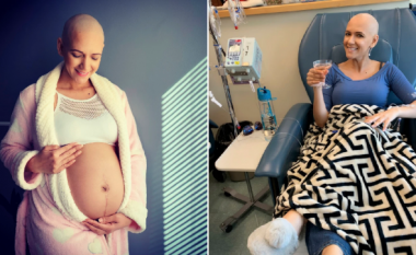 Gruaja nga SHBA thotë se foshnja i shpëtoi jetën, pasi një cistë në vezore iu gjetë gjatë skanimit për shtatzëni