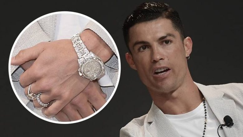 Cristiano Ronaldo mban në dorë një orë Rolex në vlerë 410 mijë euro – më e shtrenjta në histori