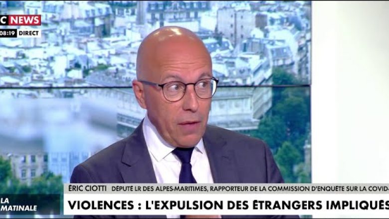 Dhuna në Francë, deputeti Eric Ciotti krahason “rrugët e Dijon” me “ato të Kosovës”