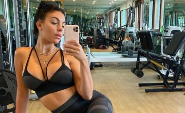 Georgina Rodriguez pranon se është turpëruar të ushtrojë me Cristiano Ronaldon