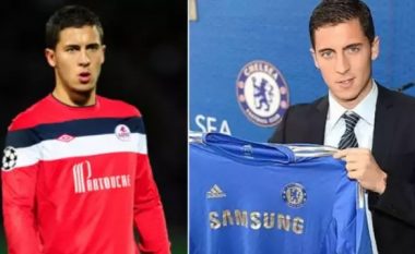 Hazard zbulon lojtarin që e bindi të transferohet te Chelsea