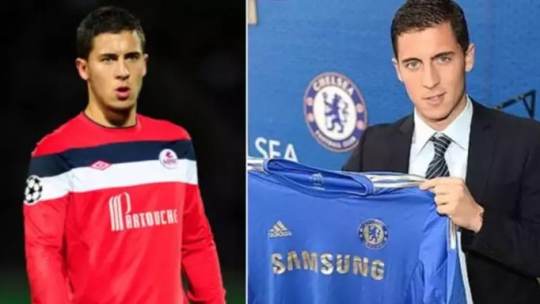 Hazard zbulon lojtarin që e bindi të transferohet te Chelsea