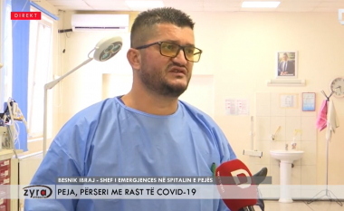 Një person me COVID-19 në Pejë, Ibraj: I infektuari është tregtar ambulator